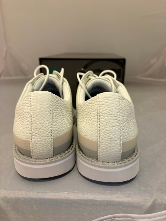 G/Fore G4 Gallivan Tuxedo Stripe Gallivanter Golf shoe leather men’s size 8 main image 4
